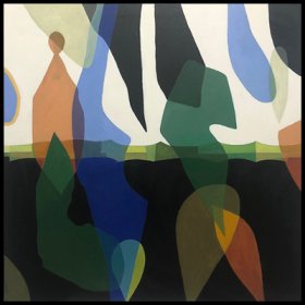 "Mesa Verde"  40" X 40"  acrylic on canvas